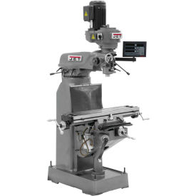 Jet 690177 JVM-836-1 Milling Machine W/Acu-Rite 200S DRO 1-1/2 HP