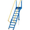 Folding Mezzanine Ladder 96""H