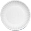 AJM Packaging Corporation Paper Plates 6"" Dia. White Pack of 1000