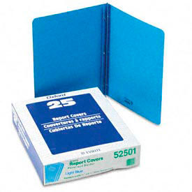 Title Panel And Border Front Report Covers Light Blue 25 Per Box