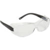 Ots® Safety Glasses Clear Anti-Fog Lens  Black Temples