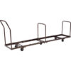 Interion® Chair Cart for Folding Chairs - Vertical Stack - 50 Chair Capacity