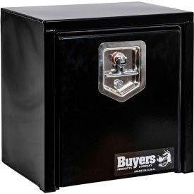 Buyer's Black Steel Underbody Truck Box with T-Handle 15x10x15 - 1703310