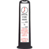 Cortina Trailblazer 03-768BLK-SSH Vertical Panel Black 45"" XL ""Special Store Hours""