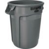 Rubbermaid Brute® 2643-60 Trash Container w/Venting Channels 44 Gallon - Gray
