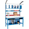 Global Industrial™ Complete Packing Workbench Laminate Square Edge 60""W x 36""D