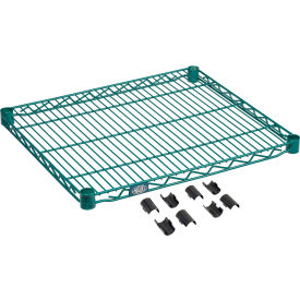 Nexel® S2130G Poly-Green® Epoxy Wire Shelf 30""W x 21""D