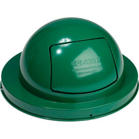 Global Industrial™ Steel Dome Lid For 36 Gallon Trash Can Green