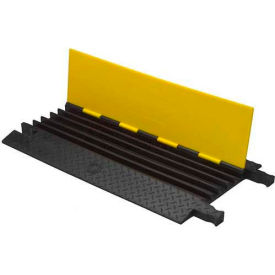 Cable Protector 5-Channel Lineal Yellow/Black Y5-125-Y/B