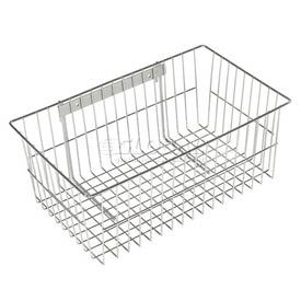 Nexel® ASW177 Chrome Wire Utility Basket 18-3/4""W x 11-1/4""D x 7-1/2""H
