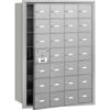 4B+ Horizontal Mailbox 28 A Doors (27 usable) Front Loading Aluminum USPS Access