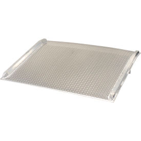 Aluminum Dock Board with Aluminum Curbs BTA-05006048 60x48 5000 Lb. Cap.