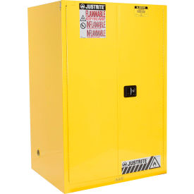 Justrite Flammable Cabinet With Self Close Double Door 90 Gallon