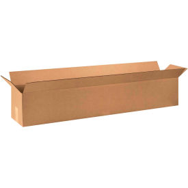 Global Industrial™ Long Cardboard Corrugated Boxes 48""L x 10""W x 10""H Kraft