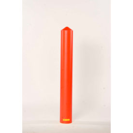 Eagle Smooth Bollard Post Sleeve 6"" Red 1736R