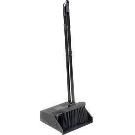 Carlisle Duo-Pan Dustpan And Lobby Broom 36"" Black - 36141503