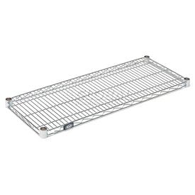 Nexel® S1460Z Poly-Z-Brite® Wire Shelf 60""W x 14""D