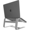 Macally ASTAND Horizontal Laptop Stand for Laptops & MacBooks Up to 17"" Aluminum