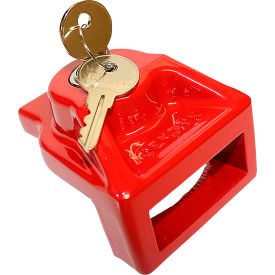 Aluminum Air Brake Glad Hand Lock Keyed Different