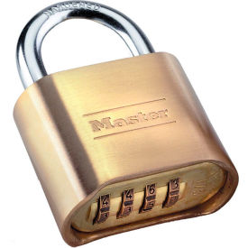 Master Lock® No. 175D Set-Your-Own Brass Combination Padlock - 2""W