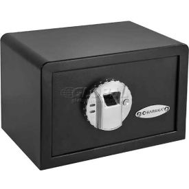 Barska Compact Biometric Pistol Safe AX11620 - 12""W x 8""D x 7-3/4""H Black