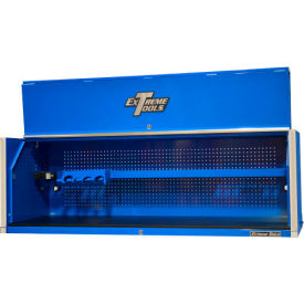 Extreme Tools RX722501HCBL Professional 71-15/16""W x 25""D x 22-1/4""H Blue Power Workstation Hutch