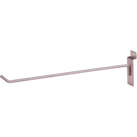 12"" Hook for Slatwall - Satin Nickel