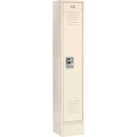 Global Industrial™ Infinity® 1-Tier 1 Door Locker 12""W x 12""D x 66""H Tan Unassembled
