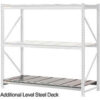 Global Industrial™ Additional Shelf Extra Heavy Duty Rack Steel Deck 96""W x 36""D Gray