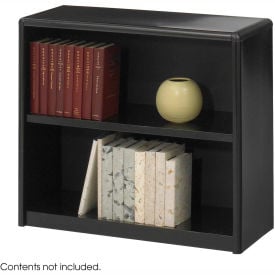 2-Shelf Economy Bookcase - Black
