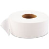 JRT Jumbo Bath Tissue Septic Safe 1-Ply White 9"" Diameter 1200' 12 Rolls/Case