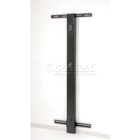 Global Industrial™ 72""H Wall Mount Post - Black