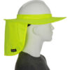 Ergodyne® Chill-Its® 6660 Hard Hat Brim with Shade Lime One Size