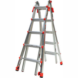 Little Giant Aluminum Velocity Multi-Use Extension Ladder 22' Type 1A - 15422-001