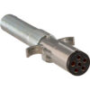 Buyers Products 6-Way Die-Cast Metal Trailer Connector with Spring - Trailer Side - TC2061