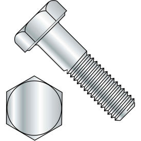 Hex Bolt - 1/4-20 x 1-1/2"" - Grade A - Steel - Zinc CR+3 - UNC - PT - A307 - Pkg of 100 - BBI 494007