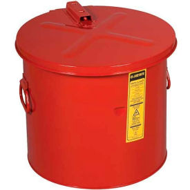 Justrite Dip Tank 8-Gallon Red 27608
