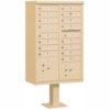 Cluster Box Unit 16 A Size Doors Type III Sandstone USPS Access
