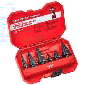 Milwaukee® 48-89-9224 Step Bit 6Pc Set (#1 #4 #6 #7 #8 #9)