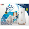 Automatic Air Freshener Starter Kit Spray Unit and Refill Clean Linen 6.2 oz. 4 Kits/Case