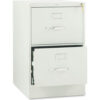 HON® 510 Series Two-Drawer Full-Suspension File Legal 18.25""W x 25""D x 29""H Light Gray