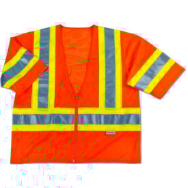Ergodyne® GloWear® 8330Z Class 3 Two-Tone Vest Orange 2XL/3XL