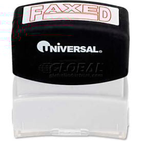Universal Message Stamp FAXED Pre-Inked/Re-Inkable Red
