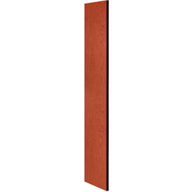 Side Panel 33333 - for 18""D Designer Wood Locker without Sloping Hood Cherry