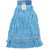Global Industrial™ Large Blue Looped Mop Head Wide Band