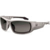 Ergodyne® Skullerz® Odin PZ Safety Glasses Polarized Smoke Lens Matte Gray Frame