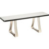 Global Industrial™ Locker Room Bench Laminate w/ Steel Trapezoid Legs 36""W x 12""D x 17""H