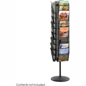 Onyx Rotating Mesh Magazine Stand