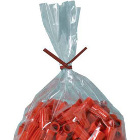 Global Industrial™ Paper Twist Ties 8""L x 5/32""W Red 2000/Pack