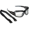 Ergodyne® Skullerz® Loki Safety Glasses/Goggles W/Fog-Off Clear AF Lens Black Frame